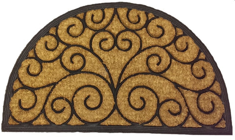 Artistic Rubber Coir Doormat