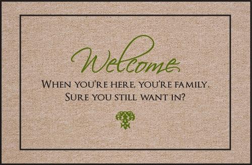 Still Want In Olefin Doormat