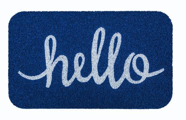 Simply Hello PVC Doormat