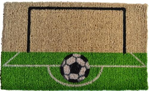 Soccer Field Handwoven Coco Doormat