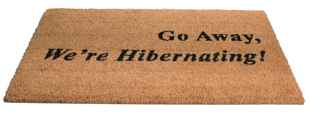 Hibernating Vinyl Coir Doormat