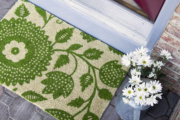Penelope Floral Handwoven Coco Doormat
