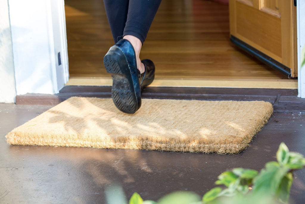 Doormat Personalized Made of Coconut, Dirt Trapping Mat