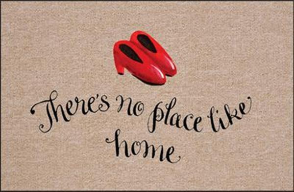 FUNNY DOORMAT - THERE IS NO PLACE LIKE HOME