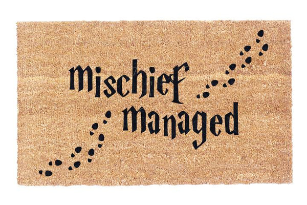Mischief Managed Coco Doormat