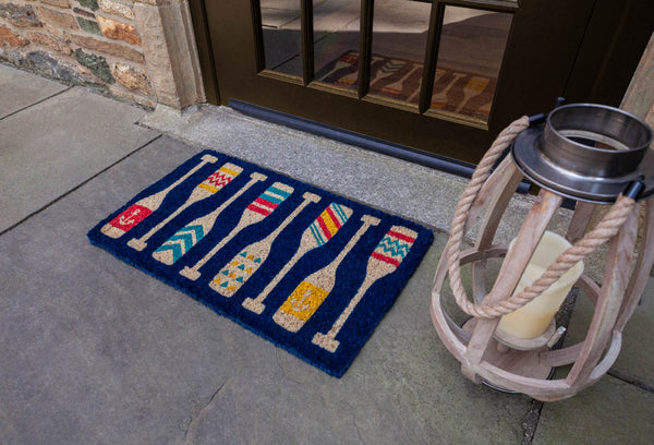 Paddles Handwoven Coco Doormat