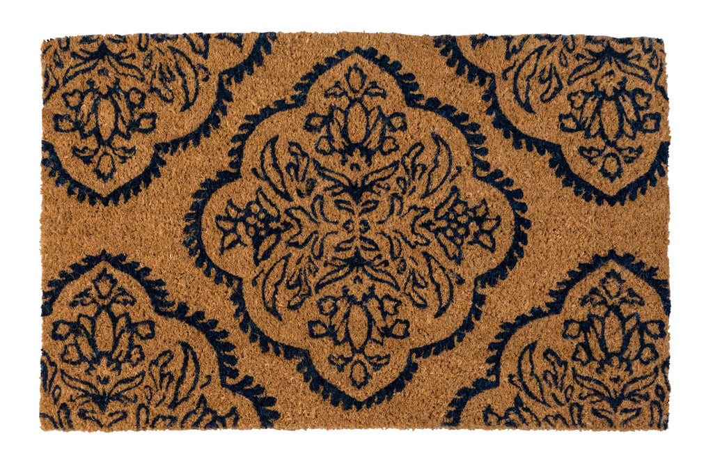 Persian Medallion Handwoven Coco Doormat