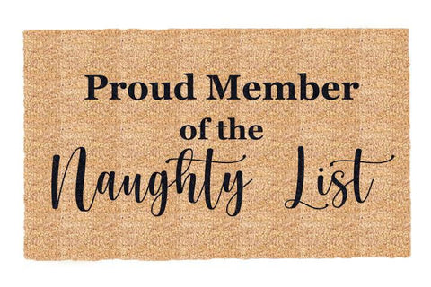 Proud Member of the Naughty List