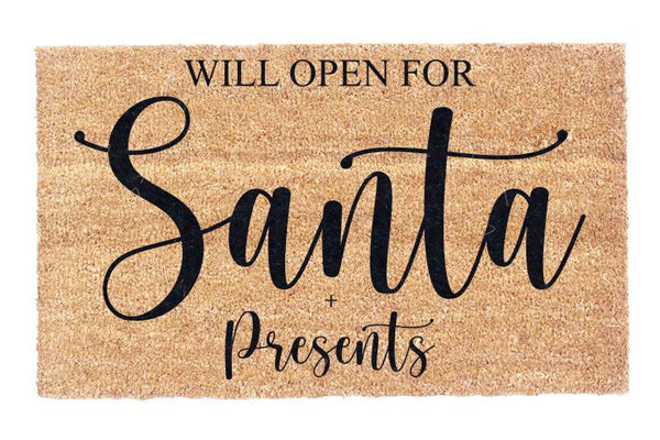 Will Open for Santa + Presents