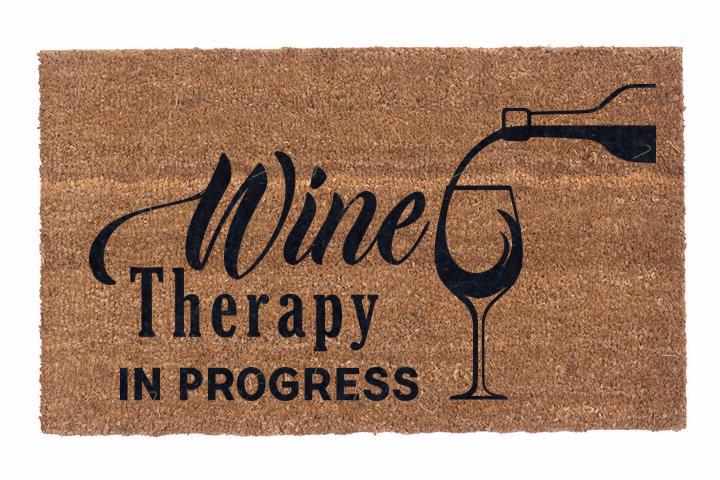 Wine Therapy In Progress