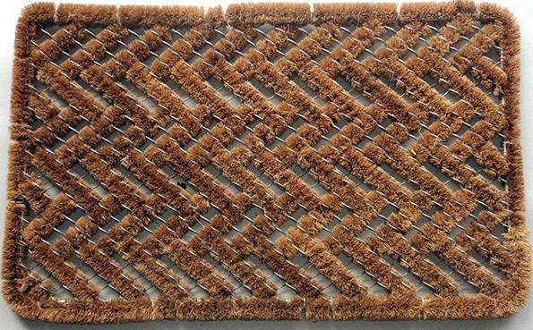 Basket Weave Brush Mat