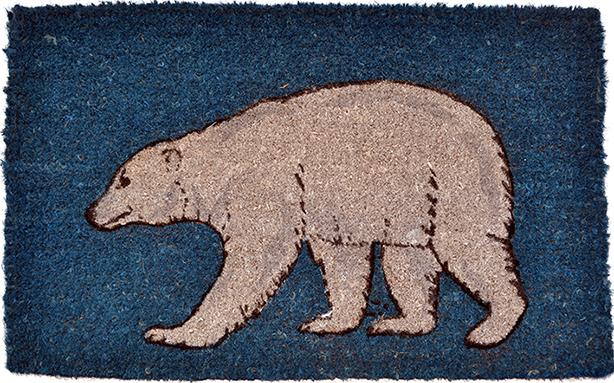 Coco Doormat - Polar Bear