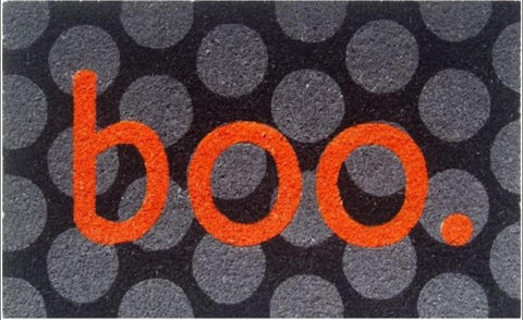 Boo Vinyl Coir Doormat