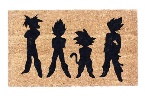 Saiyan Squad Goals Coco Doormat