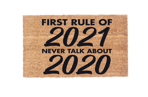 First Rule of 2020