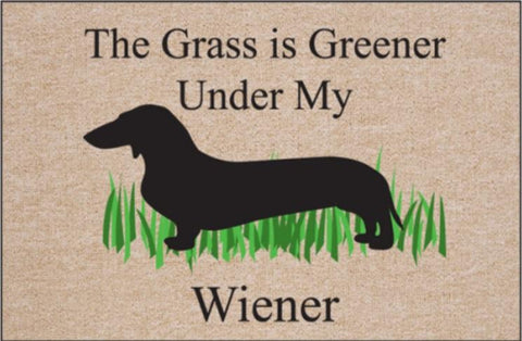 Funny-Doormat-Greener-Wiener