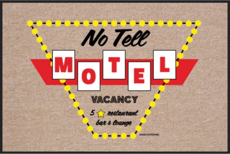 Funny-Doormat-No-Tell-Motel