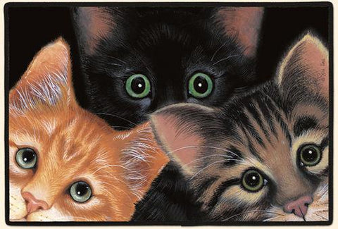 Peeping Toms Polyester Doormat