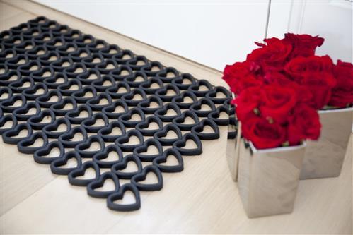 Recycled-Doormat-Hearts