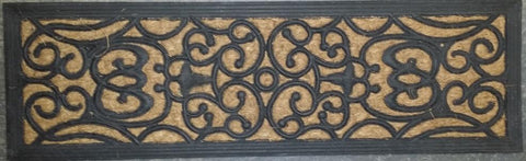 Panama Filigree Floor Treads Rubber Coir Doormat