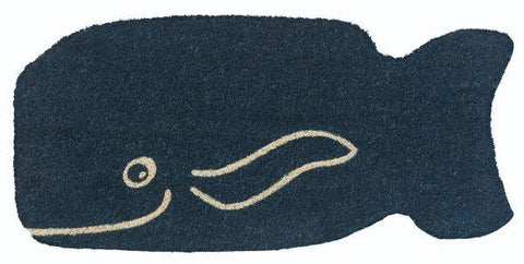 Blue Whale Vinyl Coir Doormat  ***DISCONTINUED***