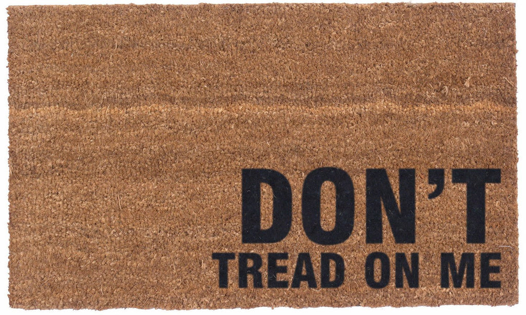 Don't Tread on Me - Vinyl Backed Coco Doormats