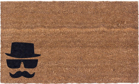 We Are Watching You Vinyl Coir Doormat