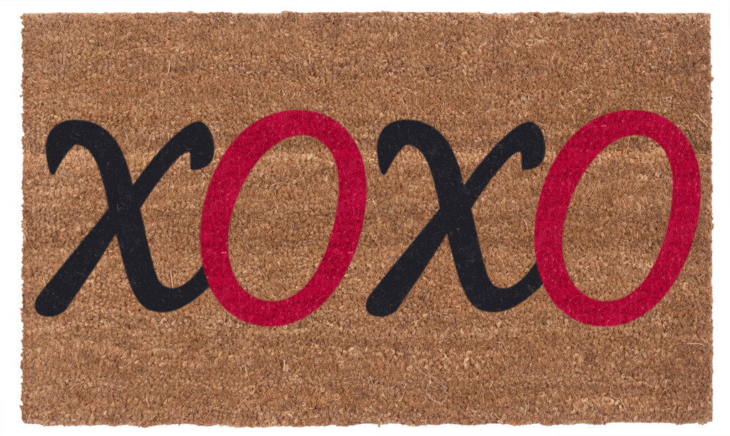 XOXO Handwoven Coco Doormats